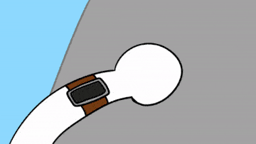 Hyperventilation Character Animation